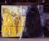 
    <b>Wo lebst Du?/ <em>Where do you live?</em></b> 1989<br>
300 x 400 x 10 cm, Tempera, Ölfarbe, Aluminium/ <em>distemper, oil paint, aluminium</em><br>
Copyright VG Bildkunst Bonn
