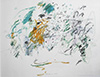 <b>Global dissolution I-V, 2021/22</b>,<br>35 x 50 cm, Bleistift, Buntstift, Kreide, Papier